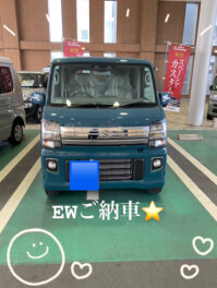 エブリイワゴンご納車致しました☆